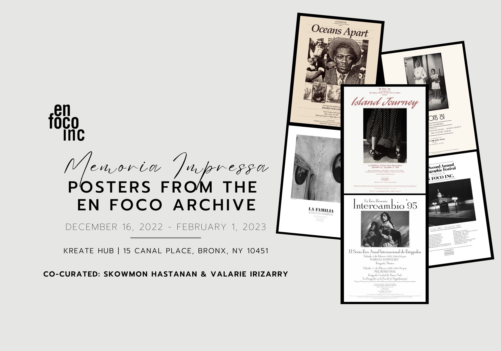 Memoria Impressa: Posters from the En Foco Archives