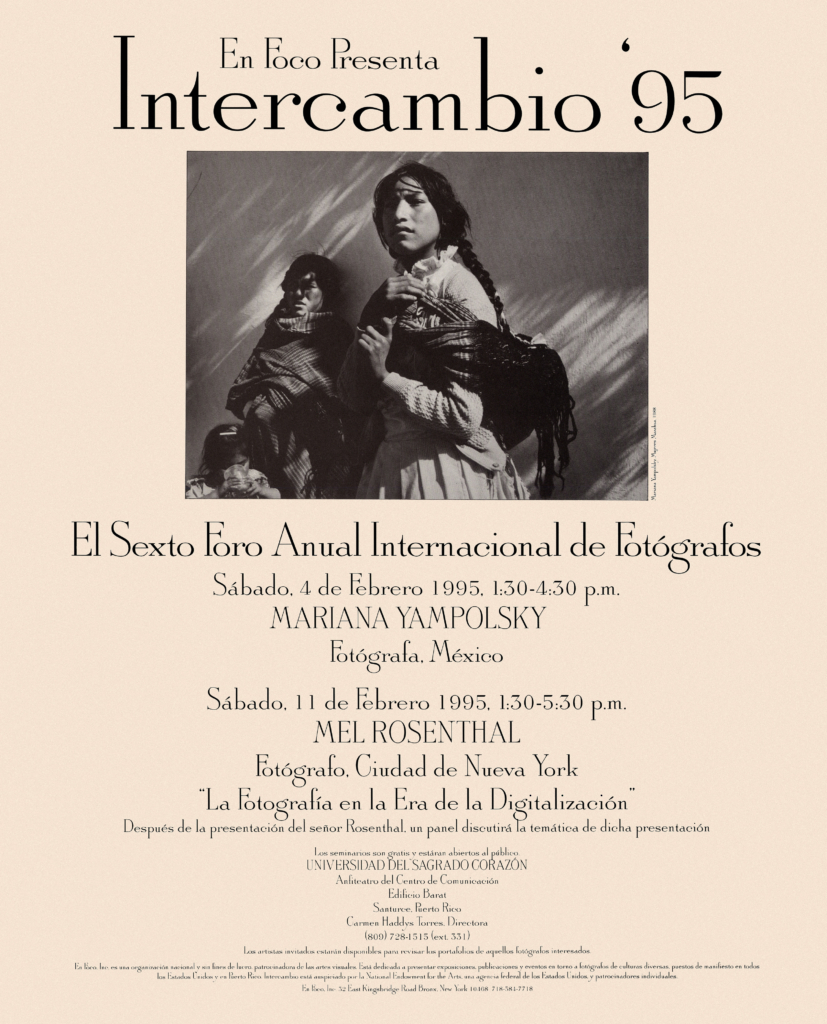 Intercambio 1995, Courtesy of En Foco, 1995.