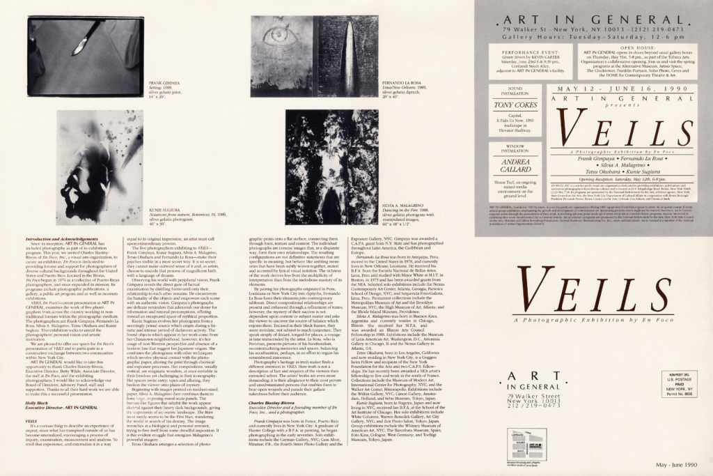 Veils (Back), Courtesy of En Foco, 1990.