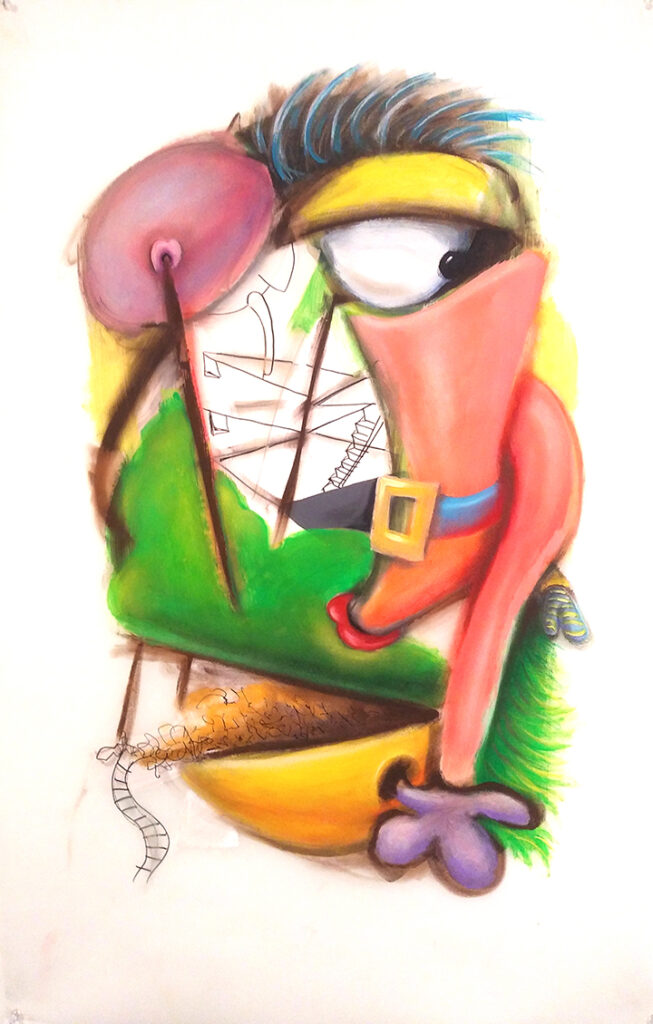 Tricia McLaughlin, Across the Beltway, Phantasmachina series, 2020.