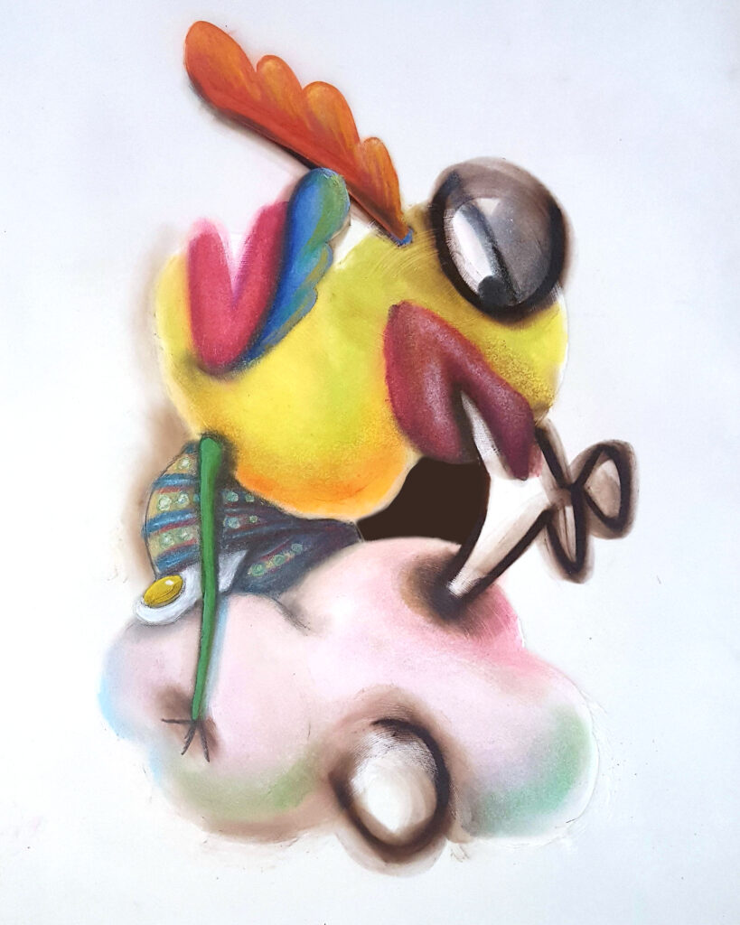 Tricia McLaughlin, Bird Murder, Phantasmachina series, 2018.