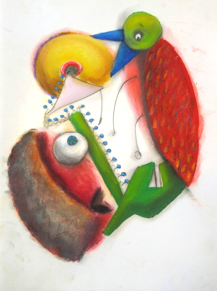 Tricia McLaughlin, Bird House, Phantasmachina series, 2021.