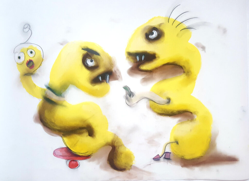 Tricia McLaughlin, Bribery, Phantasmachina series, 2018.