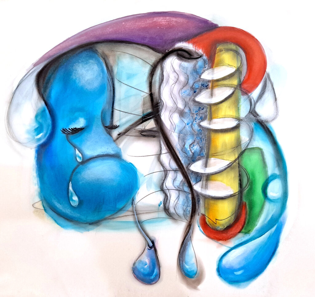 Tricia McLaughlin, Crying Factory, Phantasmachina series, 2022.