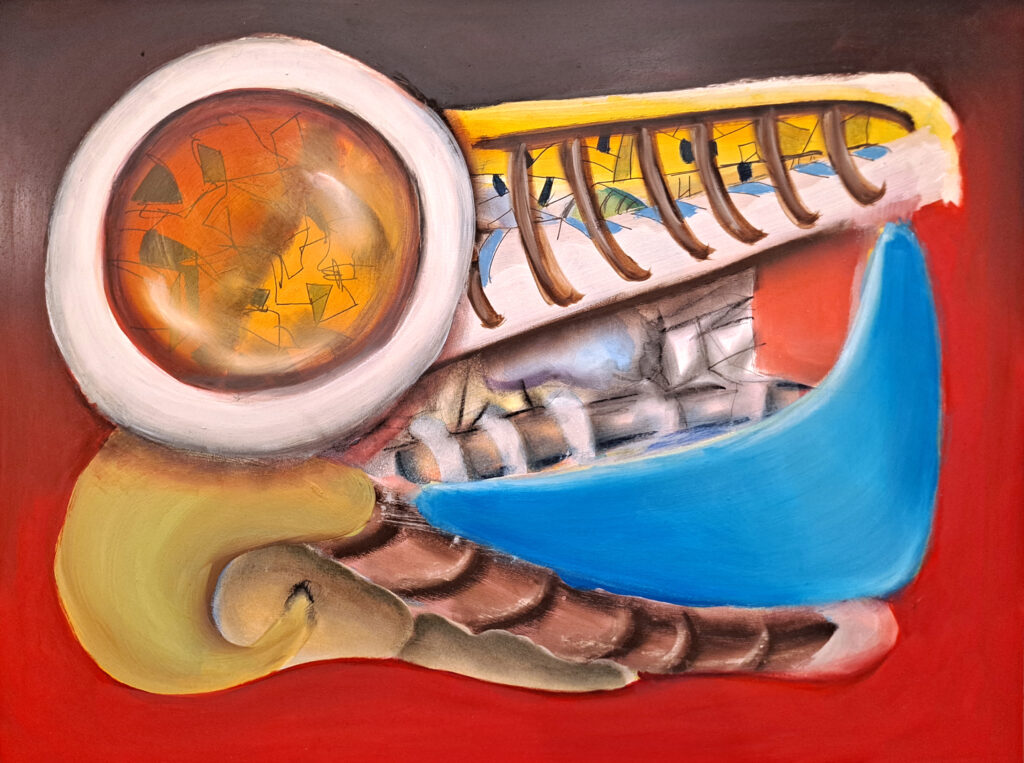 Tricia McLaughlin, Future Fossil, Phantasmachina series, 2023.