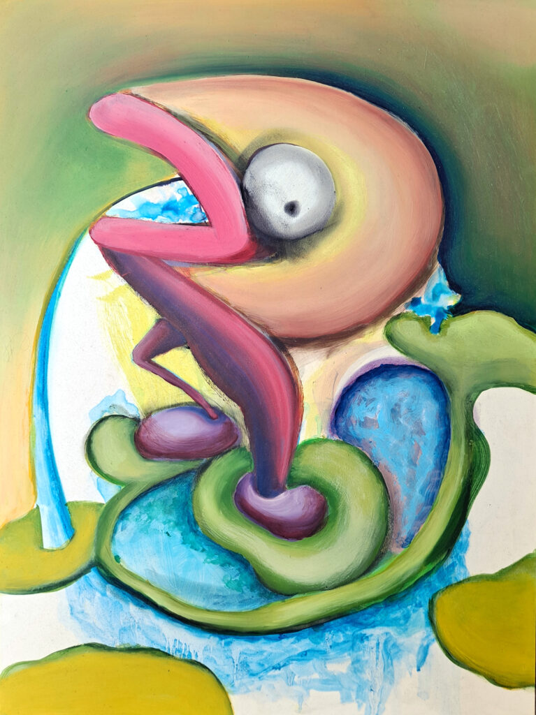 Tricia McLaughlin, Island Maker, Phantasmachina series, 2024.