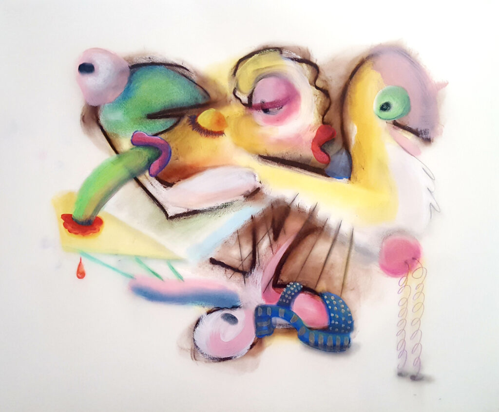 Tricia McLaughlin, Jail Birds, Phantasmachina series, 2018.