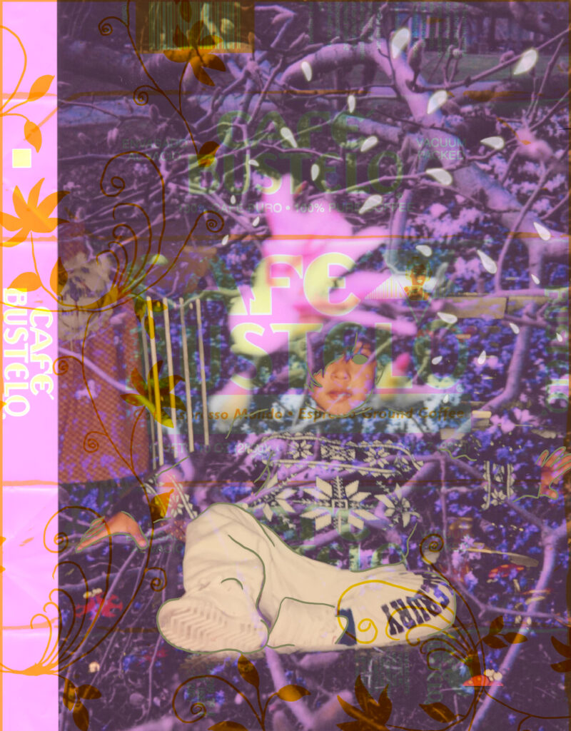 Katherine Miranda, Amor que nació de una flor (Plum), Untitled series, 2023