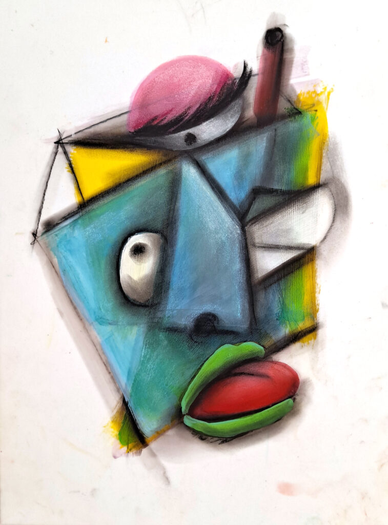 Tricia McLaughlin, Nosey House, Phantasmachina series, 2023.