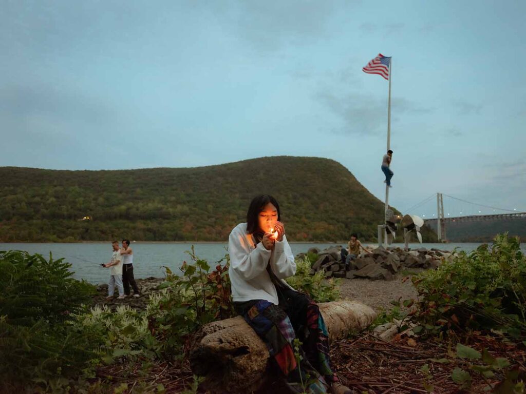 Andrew Kung, Dreaming on the Hudson, from the series Dreaming on the Hudson, 2022, Inkjet print, 24”x36”.