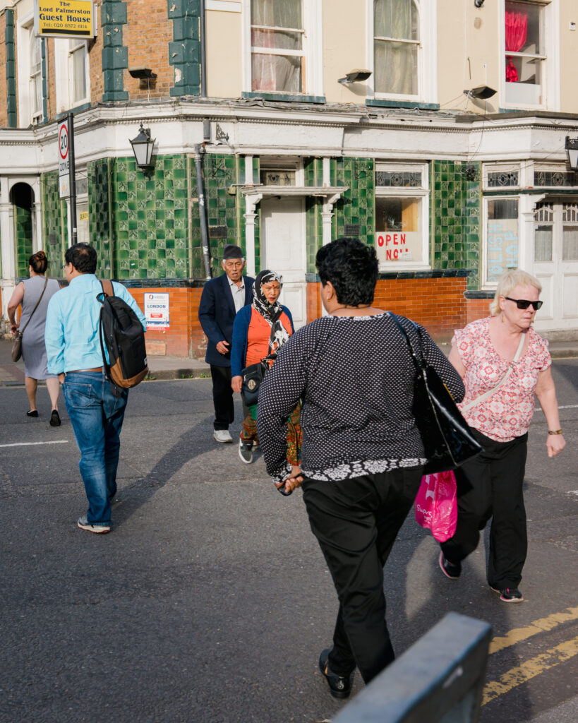 Tanya Bindra High St.,2017 Part of Hounslow West series C-print 10” x 8”