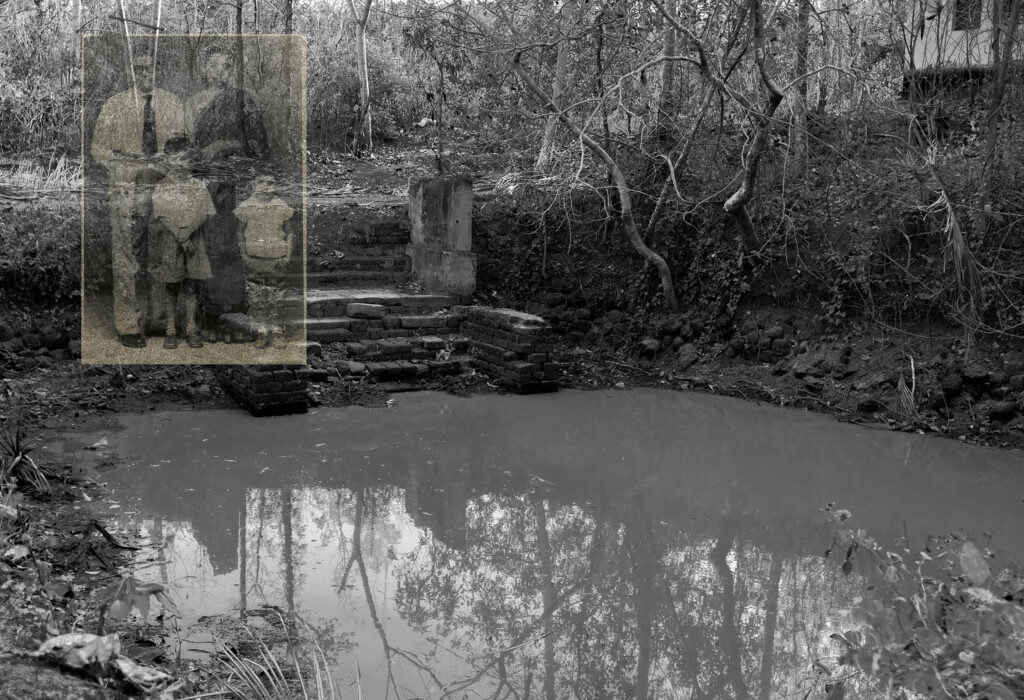 Rahul Majumdar Untitled, 2018 Photo collage using found family archival photo, printed on Hahnemuhle PhotoRag 308 16” x 20”