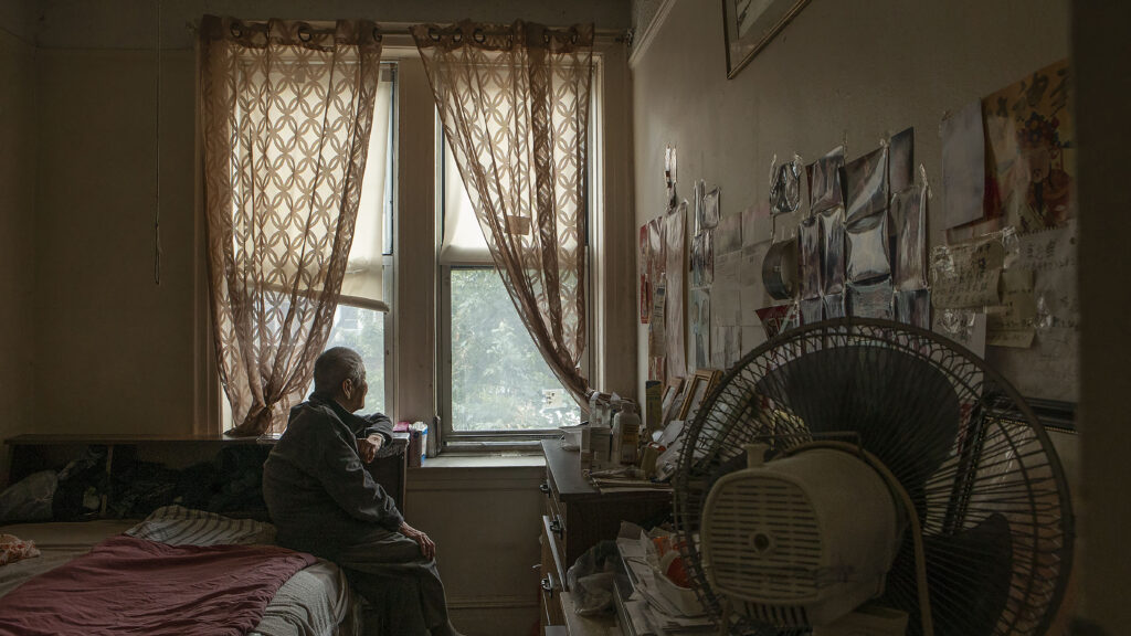 Betty Yu Dad, still, quiet and daydreaming From the (Dis)Placed in Sunset Park series Digital C-Type print 17” x 23” 2019
